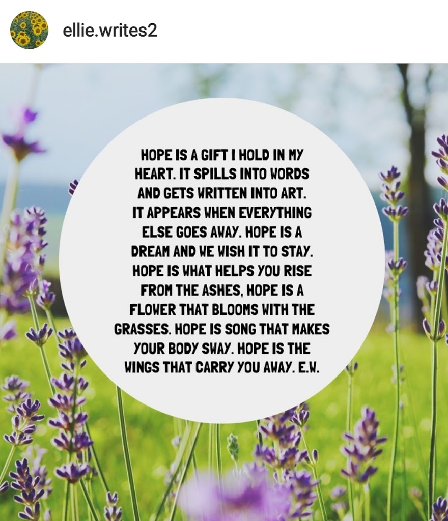 a poem about hope