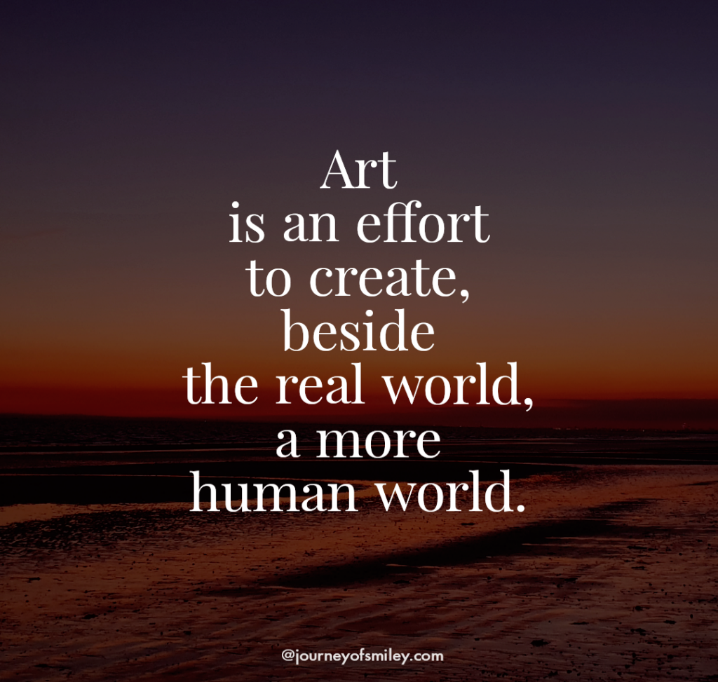 Art helps to promote equality in mental health and world