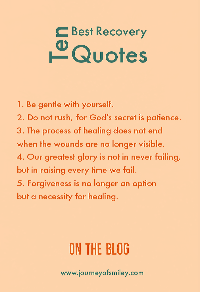 listed five best positive healing quotes on the Journeyofsmiley blog